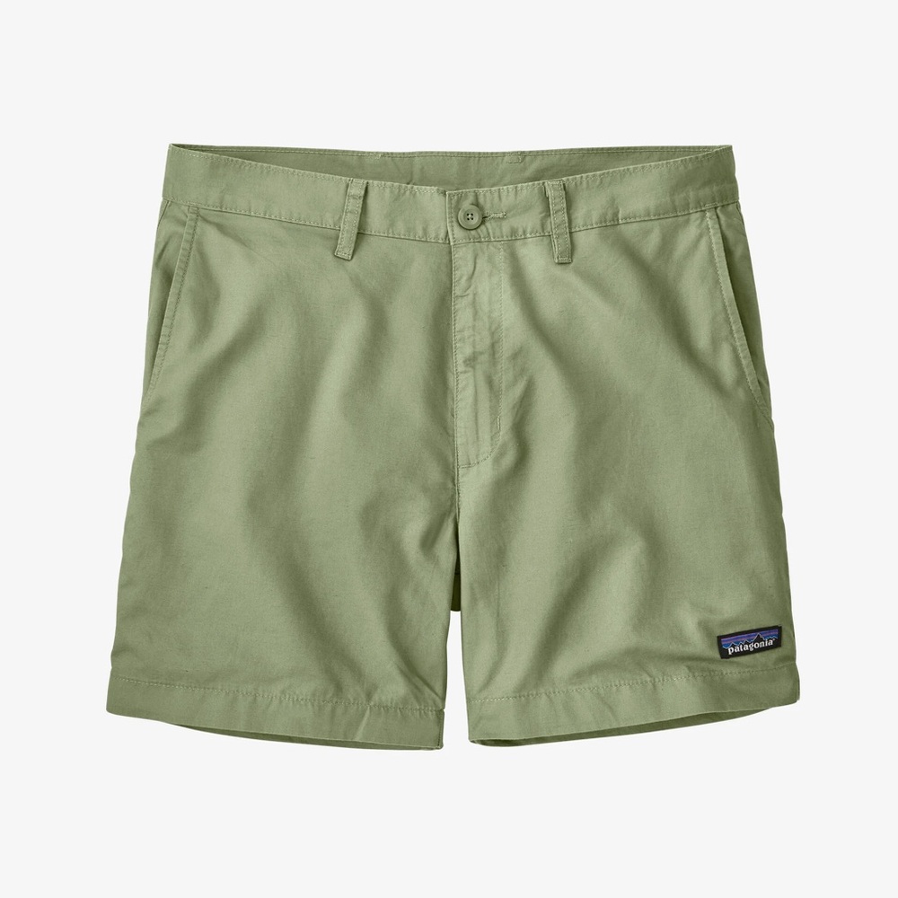 Patagonia Men's Lightweight All-Wear Hemp Shorts - Salvia Green - 36 inseam: 6"